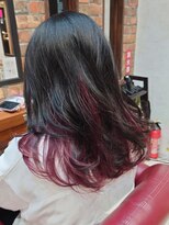 オレンジポップ 検見川浜南口店(ORANGE POP) ピンク×インナーカラー