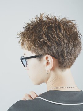 オーシャントーキョー 大阪(OCEAN TOKYO) ベリショスパイキーショートべリーショートアップバングメンズ