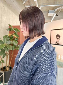 ノエ(noe) イメチェン/ホワイトブロンド/外ハネボブ/美髪/栄/矢場町c88