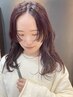 【ダメージケア】ブリーチなしダブルカラー ￥17050
