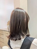 ミューシェレゴ(meauche...lego)&nbsp;ミディアムレイヤー/透明感カラー/シャイニーブラウン