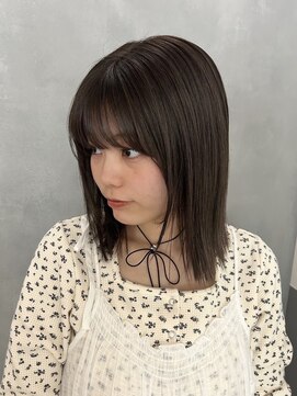 アース 高円寺店(HAIR & MAKE EARTH) ほんのりオリーブなブラウン！【@mppp_32485】