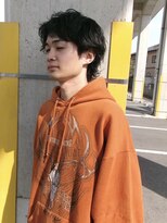 ニアウ 太田店(Niau)&nbsp;スパイキーショートツイストスパイラルパーマシャドウパーマ眉毛