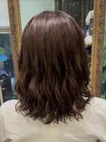 アメリ バイ アピッシュ(Amelie by apish)&nbsp;ロブパーマ/ボブパーマ/コテ巻き風パーマ/20代/デジタルパーマ