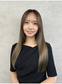 髪質改善イルミナカラーで大人グラデーション