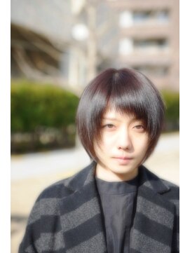 ポレポレ(pole pole) 斜めバングショート・ショコラアッシュ