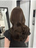【広島韓国ヘア】韓国レイヤーカット×赤みなしアッシュブラウン
