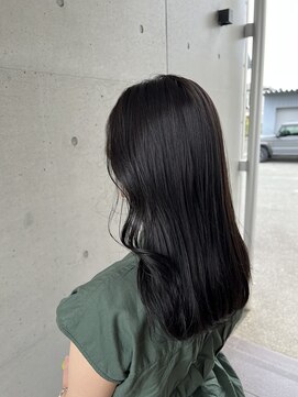 アチーブティルスマートサロン 豊川末広通店(achieve till Smart Salon) #暗髪ツヤヘアー