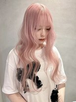 ペレ アネックス 大阪梅田茶屋町店(PELE ANNEX)&nbsp;くびれヘア/アプリコットオレンジ/夏のヘアアレンジ/梅田