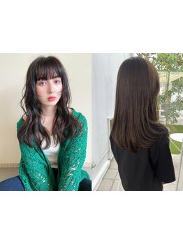 毛質補修トリートメント・髪質に合わせたトリートメントで高い回復力を☆髪内部まで浸透し手触りに感動♪