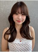 韓国レイヤー/顔周りカット/フェイスレイヤー/前髪