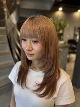 インク(ink) 小顔レイヤーカット