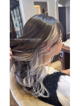 ジャム クリエイティブ ヘアデザイン(jam Creative Hair Design) white silver/inner color