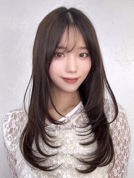 レイリー 原宿 表参道(Rayreee) 韓国風ハイレイヤーロング/面長補正顔まわり