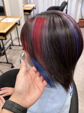 アフェクト 上大岡(affect) ピンクベージュ/アンブレラカラー/クールショート/前髪/上大岡