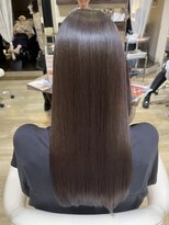 ドール 阪急高槻(DOLL) 髪質改善縮毛矯正レイヤーカット透明感カラー【髪質改善】