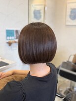 フルハウス (Full house HAIR DESIGN) ステップボーンカットで丸いボブ