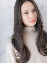 ローマ ギンザ(ROMA Ginza)&nbsp;透明感グレージュ/赤み消しカラー/韓国風ロングレイヤー