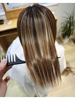リンク(link) 美髪矯正/ハイライトやブリーチ毛でもお任せください!