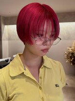 フェイス 石川町 (FACE)&nbsp;ブリーチベースで作るレッドカラー