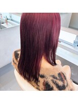 ロサ ロセット&nbsp;ワインチェリーピンク×ツヤ感ストレート