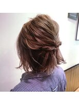 ヘアーアンドメイク フォルス(HAIR&MAKE FORS)&nbsp;短い髪でも出来る☆簡単アレンジ#4