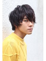 ブークル(boucle)&nbsp;無造作に動くミディアムパーマ