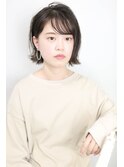 【Devellope.】切りっぱなしボブ 耳掛けボブ ナチュラルボブ