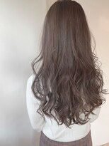 レニーバイエース(LANY by ACE)&nbsp;【LANY 横浜】 ラフカールロング×オリーブベージュ