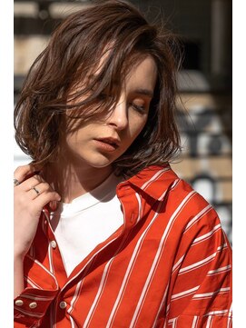 ハバナ 天神(HAVANA) 【HAVANA天神】大人かわいい☆前下がりボブ×とろみグレージュ