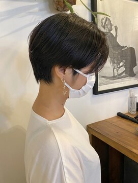 ロティー(loty) 【天神今泉loty】巻かずに簡単なハンサムショート