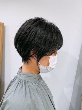 ガル(GALL) 《久保佑介》黒髪マッシュショート/大人ショート/松山