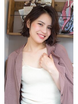 ロンドプロフィール 浦和(Lond profil) 浦和ショートヘアショートカット韓国白髪ぼかし白髪染めボブ