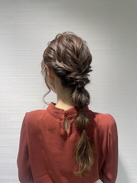 ラ ブランシュ 大宮(La Blanche) ボブ/カーキグレージュ/大人かわいい/フェザーバング/大宮