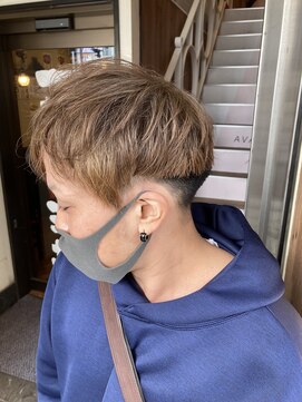 アヴァンス 天王寺店(AVANCE.) クラウドマッシュ×ミルクティーベージュ