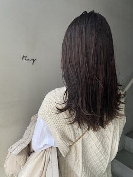 レイキョウト(Ray Kyoto) パープルアッシュ アッシュグレージュ 暗髪 黒髪