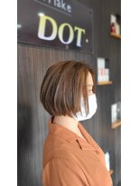 ヘアーメイク ドット(HairMakeDOT)&nbsp;明るいボブ