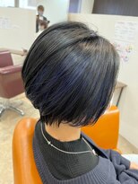 カルマ(KARMA)&nbsp;フェイクブラック＋ブルーのインナーヴェールカラー