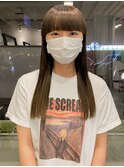 モードなぱっつんスタイル