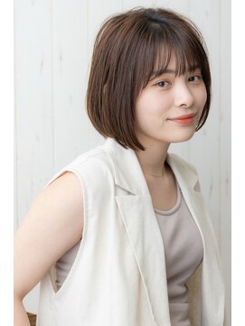 オレンジクラッカー(Orange Cracker) かわいいシンプル×ぱつっと大人ボブ★