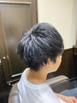 ヒロギンザバーバーショップ 神楽坂店(HIRO GINZA BARBER SHOP) ショートマッシュ