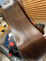 ライフ(LIFE)&nbsp;髪質改善ヘアエステ/縮毛矯正/ストレート/黒髪/ココアベージュ