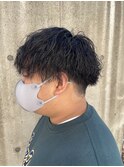マッシュ×波巻きスパイラル