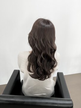 イオエ(ioe) 前髪/アンブレラカラー/こなれミディ/イメチェン/ウェーブパーマ