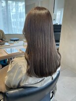 ガリカ 渋谷(Gallica)&nbsp;【小岩井美希】大人フェミニンロング/透明感オリーブベージュ