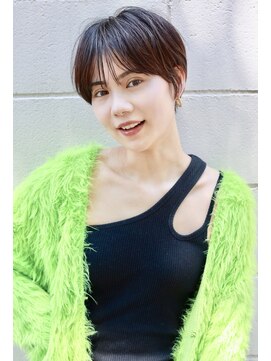 プランツヘアー 大人可愛いマッシュショート&シースルーバング