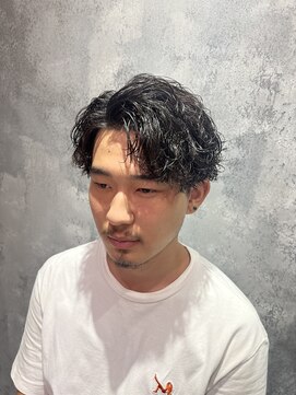 サイファー 心斎橋(CIPHER.) 大人漢巻きパーマ