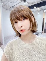 ファンナギンザ(FaNNa ginza) 20代30代40代広瀬すず似ボブ［前髪　髪質改善　銀座］