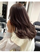 ベレーザ 原宿(Beleza) 5252髪質改善グレージュカラーレイヤーロング韓国ワンホンヘア