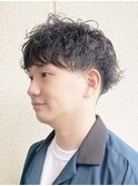メンズマッシュ/ニュアンスパーマ/ikezawa
